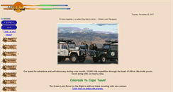 Desktop Screenshot of africaoverland.info